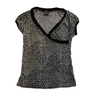 Tailor B. Moss Wrap Top Women’s Size Large